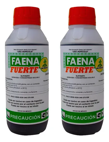 comprar Herbicida Faena Fuerte 2 Litro Nueva Presentacion