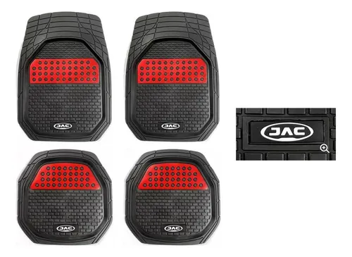 Tapetes 4 Pz Bandeja 3d Logo Jac J7 2020 2021 2022 2023 2024