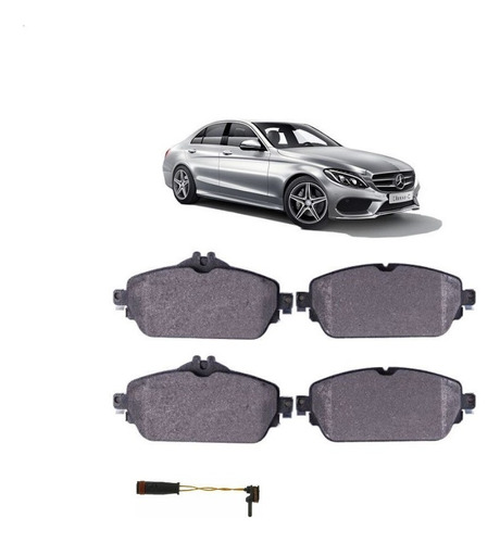 Pastillas De Freno Mercedes Benz Clase C 205 Gla 156 + Senso