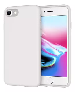 Funda Protectora Jetech Para iPhone SE/8/7 4.7 (blanco)