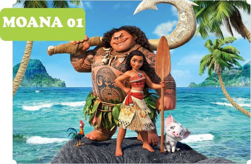 Adesivo Papel De Parede Moana - 6m²