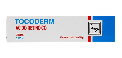 Tocoderm Tretinoina 0.05% 30g Aclarante Acné Manchas Arrugas