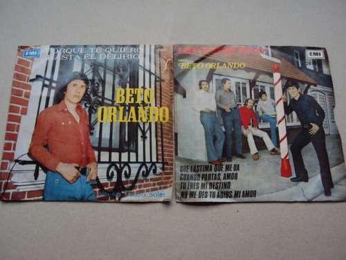 #h  Lote 2 Discos Dobles - Beto Orlando