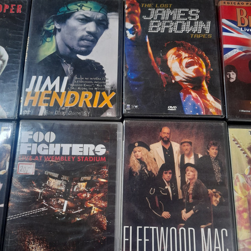 Imagem 3 de 5 de Dvd Lote Rock 14 Unidades Original Usados / 6