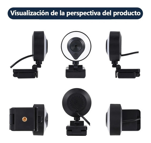 Imagen 7 de 10 de 2k Cámara Webcam Usb Con Micrófono Cámara Web Full Hd 1440p