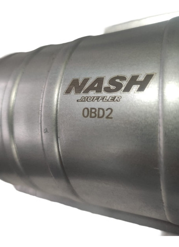 Catalizador Obd2 9304 Nash Redondo 2 Sustrato Boq. 2.0 L. 15
