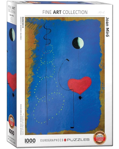 Puzzle 1000 Piezas Dancer Ii By Joan Miró-eurographics  