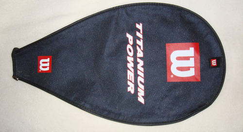 Funda Para Raqueta De Squash - Wilson Detalle En Cierre (Usado)