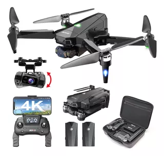 Dron Con Cámara 4k Para Adultos, Cuadricóptero Cardá...