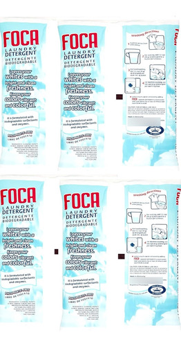 Foca Detergente Para Ropa, 4 Lbs