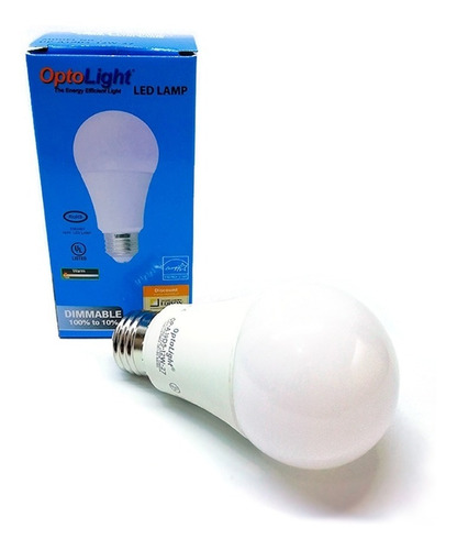 Foco Led  A19 12w Dimeable Bombilla E27 1100l 2700k