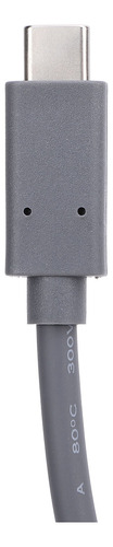 Cable De Alimentación Usb C A Dc De 7 Pies/2 M, 20 V, 5 A, C