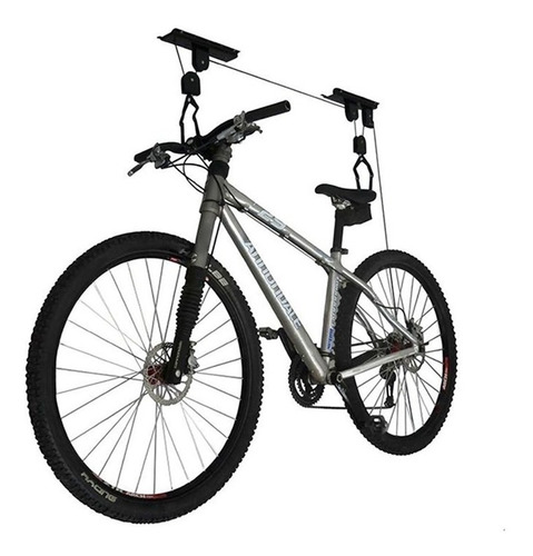 Soporte Porta Bici Gancho Elevador  30kg  P/ Colgar Techo