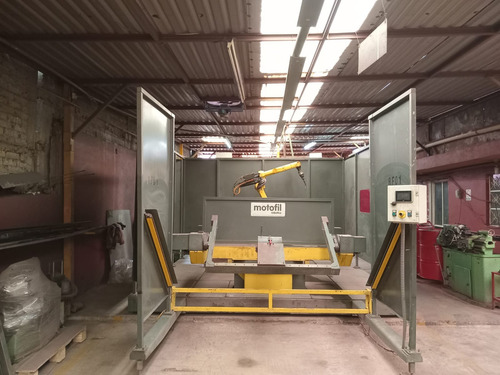 Robot Soldador Con Celda Automatica Para Producción En Serie (Usado)