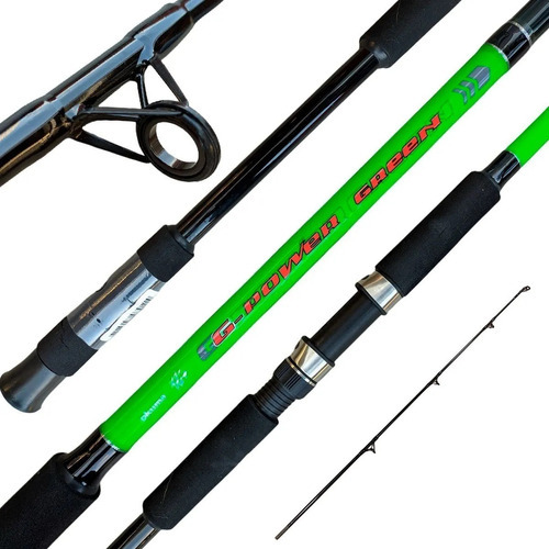 Caña Okuma G Power Green 1.80 Mts 2 Tramos Spinning Variada