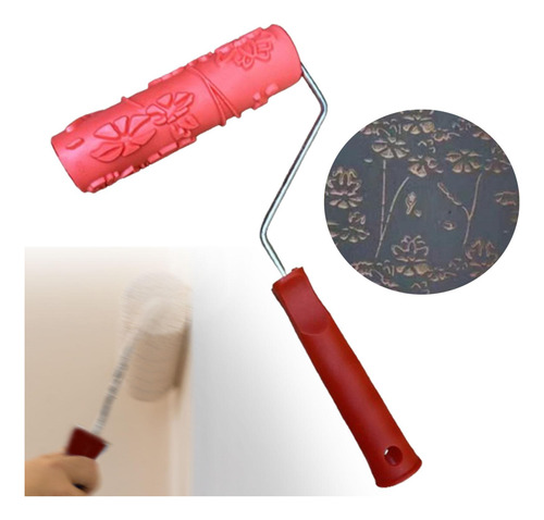 Rodillo De Pintura Con Estampado En Relieve Diy, Estilo B