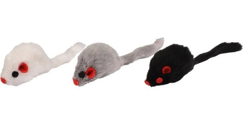 Juguetes Gatos Raton Gatitos Juego Sonido Siames X 10 New