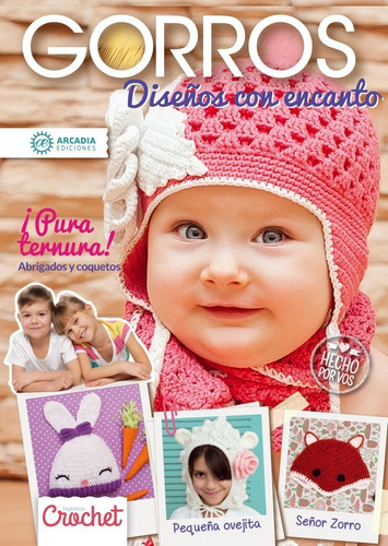 Revista Tejido Crochet Gorros Para Niños Colección Completa