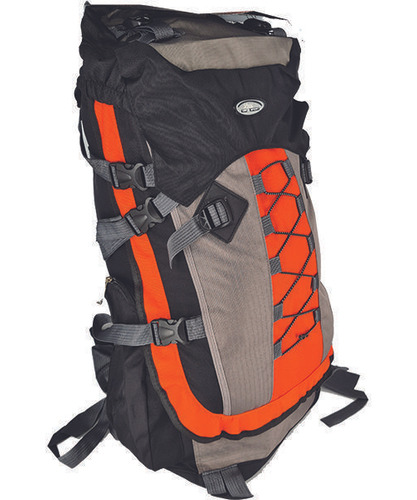 Mochila 60l Impermeável Viagem Camping Esporte 6103 Laranja