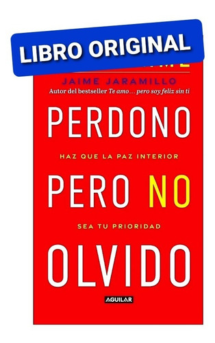 Perdono Pero No Olvido ( Libro Nuevo Y Original )