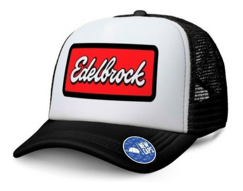 Gorra Trucker Retro Edelbrock Motor Racing #racing New Caps