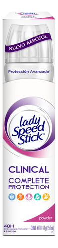 Antitranspirante en aerosol Lady Speed Stick Powder
