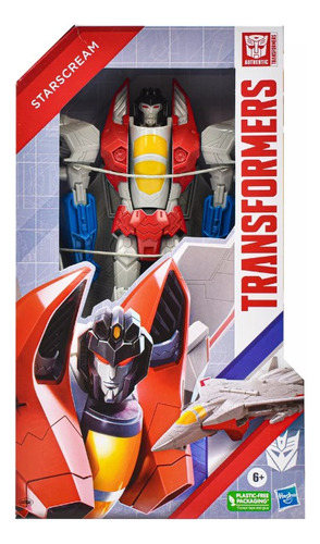 Figura De Acción Transformers Authentic Hasbro Starscream