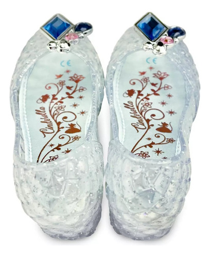 Sapato Cinderela Com Luzes Princesa Disney Tam: 22 Br