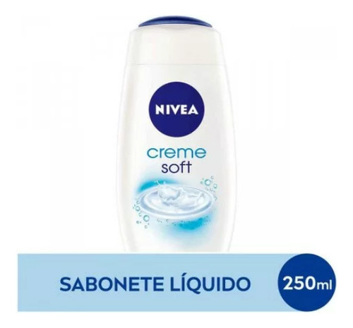 Nivea Sabonete Líquido Corporal Creme Soft 250ml Nivea