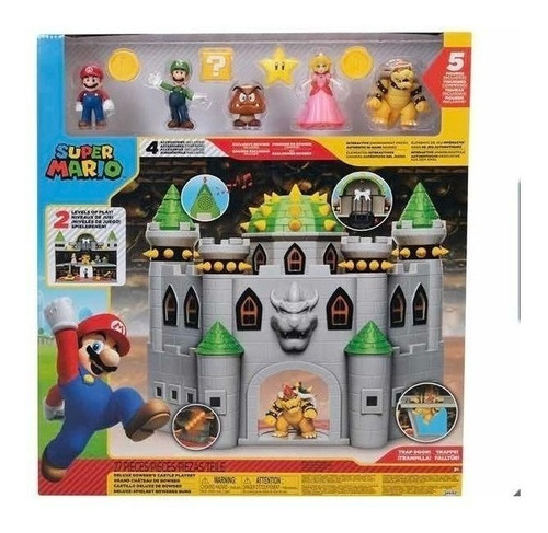 Castillo De Bowser Mario Bros Nintendo