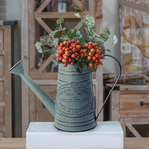 Tetera De Hierro Para Flores, Regadera, Maceta Portátil De