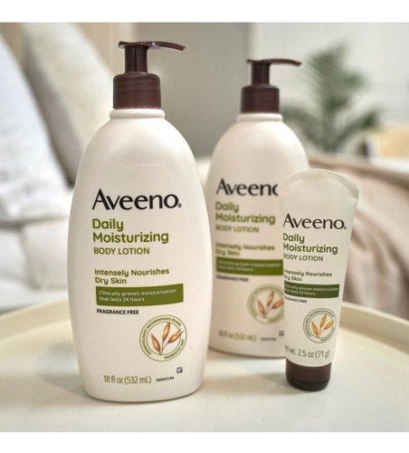 Aveeno Daily Moisturizing Lotion (18 Fl. Oz.2 Pk.+2.5 Oz)