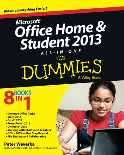Microsoft Office Home And Student Edition 2013 All-in-one For Dummies, De Weverka, Peter. Editorial For Dummies, Tapa Blanda En Inglés