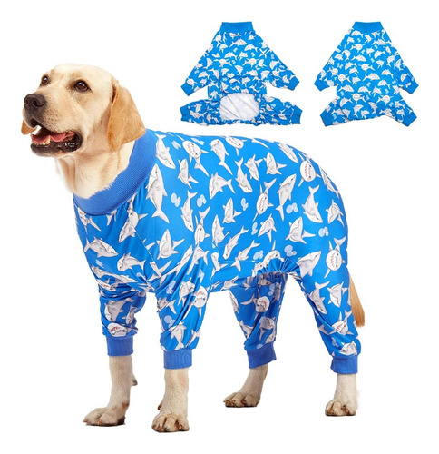 Lovinpet Pijamas Grandes Para Perros, Protección Uv, Pijamas