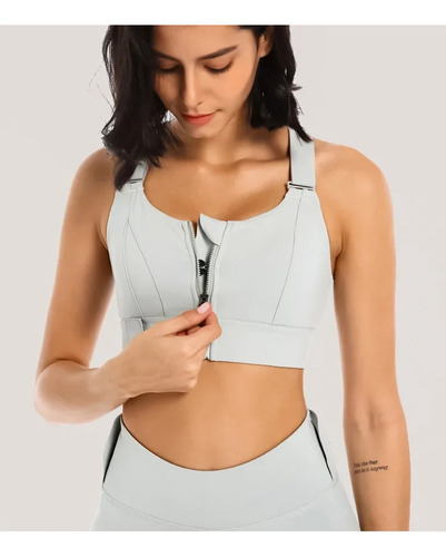 Sujetador Deportivo Para Mujer De Talla Grande, A Prueba De