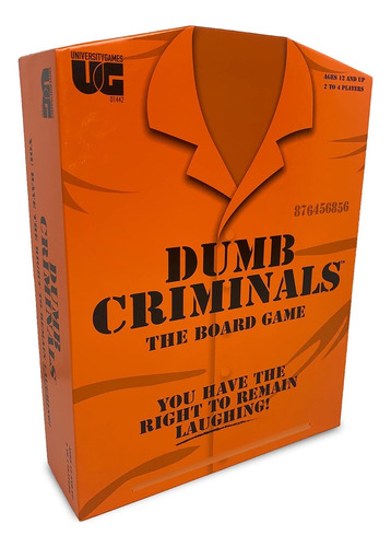 University Games, Juego De Mesa De Criminales Tontos, Para