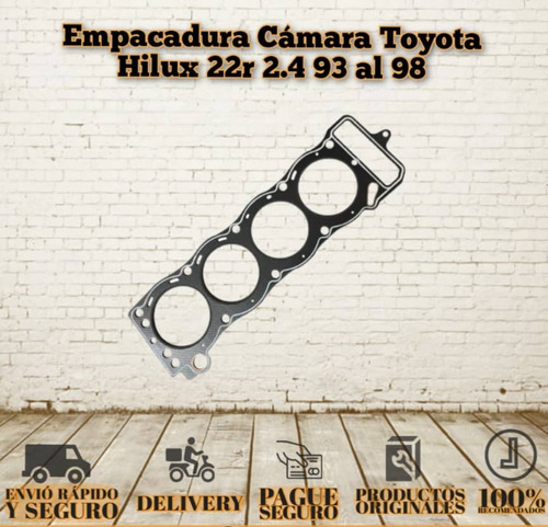 Empacadura Camara Hilux 22r Del 93 Al 98