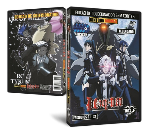 D.gray-man Série Completa Em Dvd