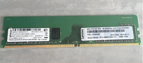 Memoria RAM 8GB 1 Lenovo 4ZC7A08696