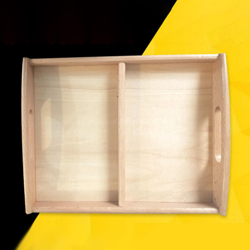 Bandeja De Clasificación De Madera Montessori Dos