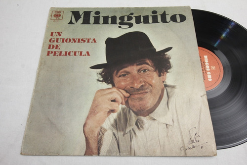 Vinilo Minguito Un Guionista De Película 1981 Riverito