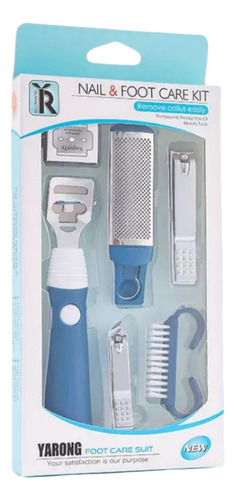 Set 6 Pedicure Removedor De Callos Removedor Cutícula Uñas