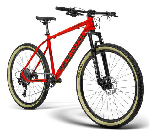 Bicicleta Aro 29 Gts F. Hidráulico Trava Guidão 1x12 Expert Cor Vermelho Tamanho Do Quadro 19