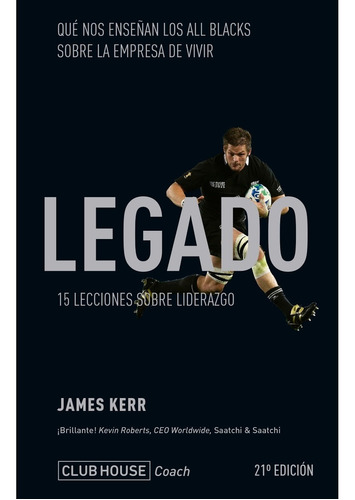 Legado - James Kerr. Directo De Editorial.
