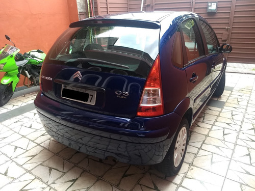Citroën C3 2009 1.4 8v Glx Flex Azul 5p