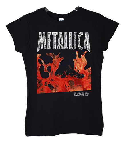 Polera Mujer Metallica Load Metal Abominatron