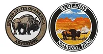 Comprar Parches Bordados Planchar Parque Nacional Badlands De E...
