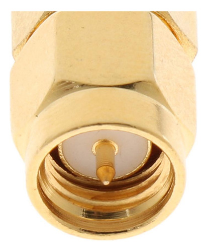 Conector Rf Sma Chapado En Oro