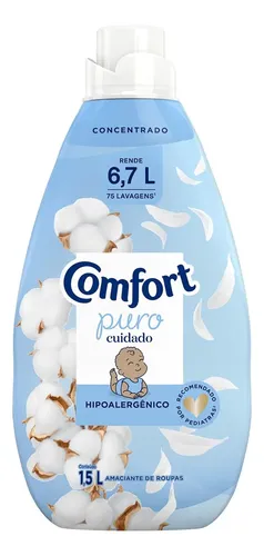 Amaciante de Roupa Concentrado Puro Cuidado Comfort Frasco 1,5l