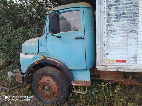 Caminhão Mercedes Bens 1113 Trucado Bau - Motor Comprado Zer